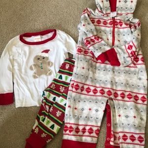 Gymboree holiday pajamas